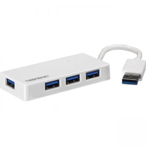 TRENDnet 4-Port USB-C Ultra-Mini Hub TUC-H4E