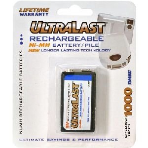 UltraLast Green Nickel-Metal Hydride General Purpose Battery UL9V