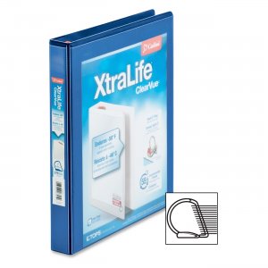 Cardinal XtraLife ClearVue Non-Stick Locking Slant-D Ring Binder 26302 CRD26302