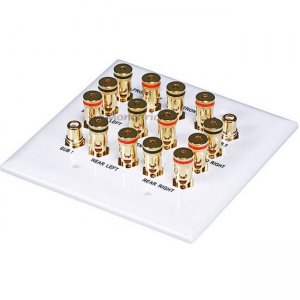 Monoprice 2-Gang 7.2 Surround Sound Distribution Wall Plate 6707