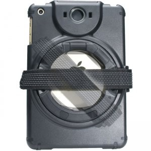 CTA Digital Anti-Theft Case with Built-In Grip Stand for iPad mini PAD-ACGM