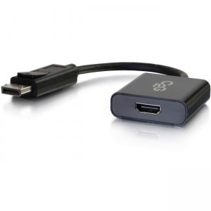 C2G DisplayPort to HDMI Adapter - Active Adapter Converter - Black 54306