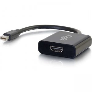 C2G Mini DisplayPort to HDMI Adapter - Active Adapter Converter - White 54308