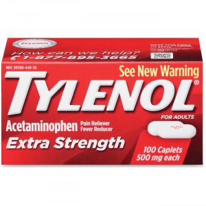 Johnson&Johnson Tylenol Extra Strength Caplets 044909 JOJ044909