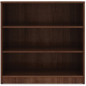 Lorell Walnut Laminate Bookcase 99783 LLR99783