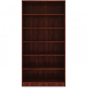 Lorell Cherry Laminate Bookcase 99791 LLR99791