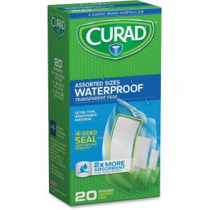 Curad Assorted Waterproof Transparent Bandages CUR5108 MIICUR5108