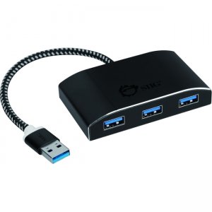 SIIG SuperSpeed USB 3.0 4-Port Powered Hub JU-H40F12-S1