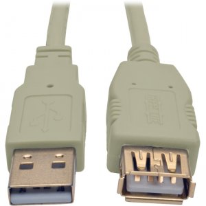 Tripp Lite USB 2.0 Hi-Speed Extension Cable (M/F), Beige, 6 ft U024-006-BE