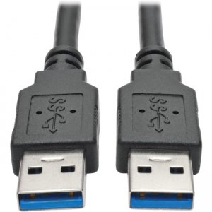 Tripp Lite USB 3.0 SuperSpeed A/A Cable (M/M), Black, 3 ft U320-003-BK
