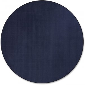 Flagship Carpets Classic Solid Color 6' Round Rug AS27NV FCIAS27NV