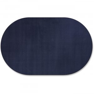 Flagship Carpets Classic Solid Color 12' Oval Rug AS45NV FCIAS45NV
