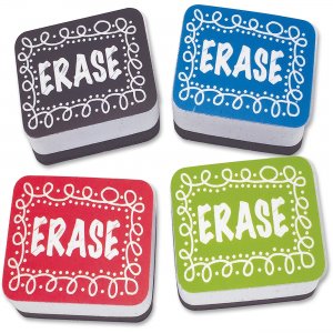 Ashley Chalk Design Mini Whiteboard Eraser 78002 ASH78002