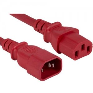 ENET Power Extension Cord C13C14-RD-10F-ENC