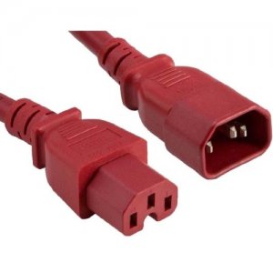 ENET Power Extension Cord C14C15-RD-8F-ENC