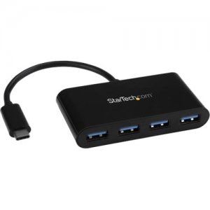StarTech.com 4-Port USB 3.0 Hub - USB-C to 4x USB-A - Bus Powered HB30C4AB