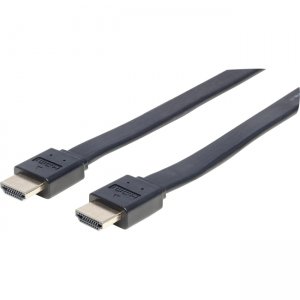 Manhattan Flat High Speed HDMI Cable with Ethernet 391474