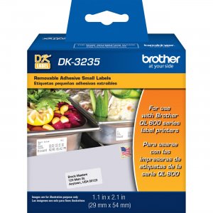 Brother Die-cut Small Removable Paper Labels DK3235 BRTDK3235