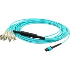 AddOn Fiber Optic Duplex Patch Network Cable ADD-MPO-4LC4M5OM4