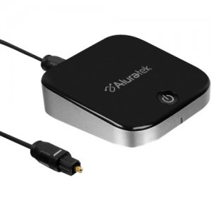 Aluratek Universal Bluetooth Optical Audio Receiver and Transmitter ABC02F