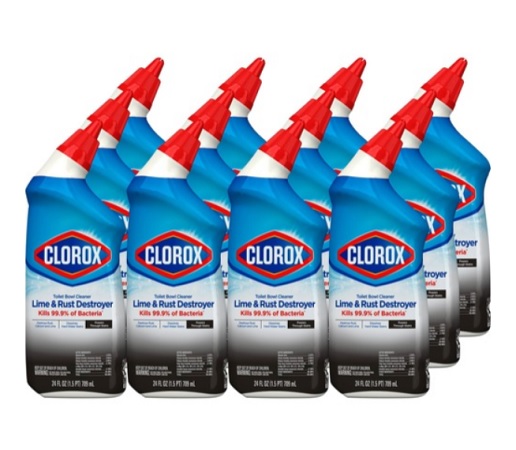 Clorox Tough Stain Remover Toilet Bowl Cleaner 00275CT CLO00275CT