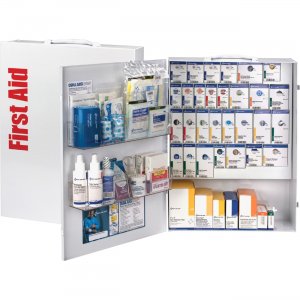 First Aid Only XL SmartCompliance General Business First Aid Cabinet without Medications, Metal 90829 FAO90829