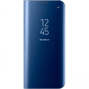 Samsung Galaxy S8 S-View Flip Cover, Blue EF-ZG950CLEGUS