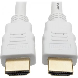 Tripp Lite High-Speed HDMI 4K Cable (M/M), White, 10 ft P568-010-WH