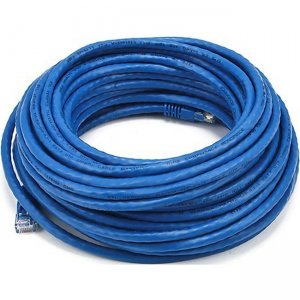 Monoprice Cat5e 24AWG UTP Ethernet Network Patch Cable, 50ft Blue 143