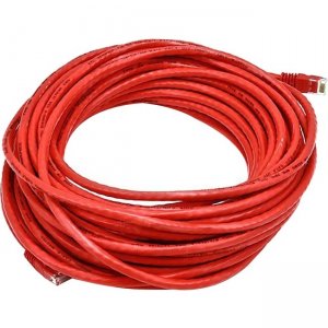 Monoprice Cat5e 24AWG UTP Ethernet Network Patch Cable, 50ft Red 2160