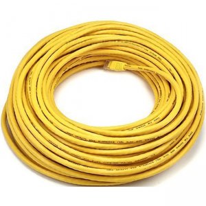 Monoprice Cat6 24AWG UTP Ethernet Network Patch Cable, 100ft Yellow 2332