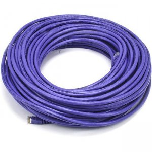 Monoprice Cat6 24AWG UTP Ethernet Network Patch Cable, 100ft Purple 2334