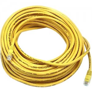 Monoprice Cat5e 24AWG UTP Ethernet Network Patch Cable, 75ft Yellow 5007