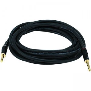 Monoprice 15ft Premier Series 1/4-inch (TS) Male to Male 16AWG Audio Cable (Gold Plated) 5498