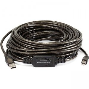 Monoprice 49ft 15M USB 2.0 A Male to B Male Active Cable 7643