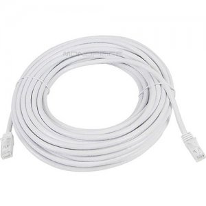 Monoprice FLEXboot Series Cat6 24AWG UTP Ethernet Network Patch Cable, 50ft White 9818