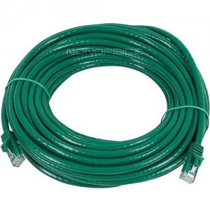 Monoprice FLEXboot Series Cat6 24AWG UTP Ethernet Network Patch Cable, 50ft Green 9856