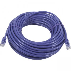 Monoprice FLEXboot Series Cat5e 24AWG UTP Ethernet Network Patch Cable, 50ft Purple 11346