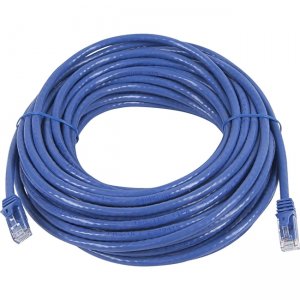 Monoprice FLEXboot Series Cat5e 24AWG UTP Ethernet Network Patch Cable, 75ft Blue 11365