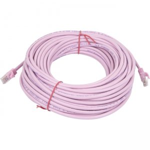 Monoprice FLEXboot Series Cat5e 24AWG UTP Ethernet Network Patch Cable, 75ft Pink 11369
