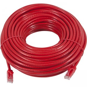 Monoprice FLEXboot Series Cat5e 24AWG UTP Ethernet Network Patch Cable, 75ft Red 11371