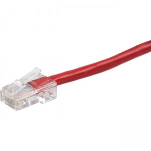 Monoprice ZEROboot Series Cat5e 24AWG UTP Ethernet Network Patch Cable, 50ft Red 13178