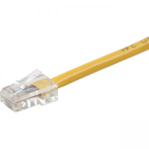 Monoprice ZEROboot Series Cat5e 24AWG UTP Ethernet Network Patch Cable, 50ft Yellow 13180