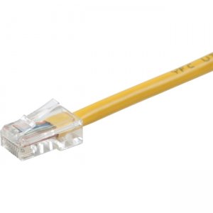 Monoprice ZEROboot Series Cat6 24AWG UTP Ethernet Network Patch Cable, 50ft Yellow 13300