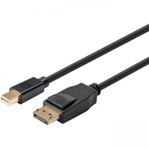 Monoprice Select Series Mini DisplayPort 1.2 to DisplayPort 1.2 Cable, 3ft 13372