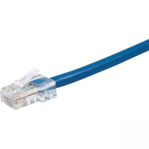 Monoprice ZEROboot Series Cat5e 24AWG UTP Ethernet Network Patch Cable, 50ft BLUE 14265