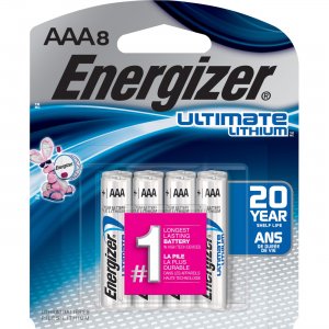 Energizer Ultimate Lithium AA Batteries L92SBP-8 EVEL92SBP8