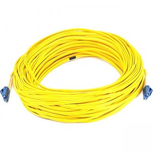 Monoprice Fiber Optic Cable, LC/LC, Single Mode, Duplex - 30 meter (9/125 Type) - Yellow 7630