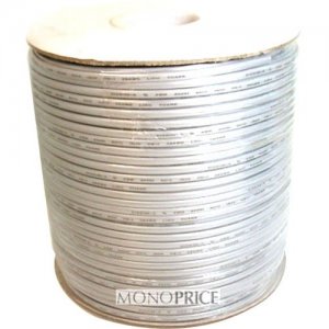 Monoprice 8 Wire, UL, 26AWG, Stranded, Silver - 1000ft 957