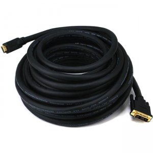 Monoprice 50ft 22AWG CL2 Standard HDMI to DVI Adapter Cable, Black 2810
